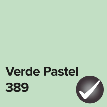 Pintura Acrílica Artística – Viscosidad Media - Verde Pastel 389