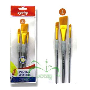 Set pincel Pointer Angular x 3