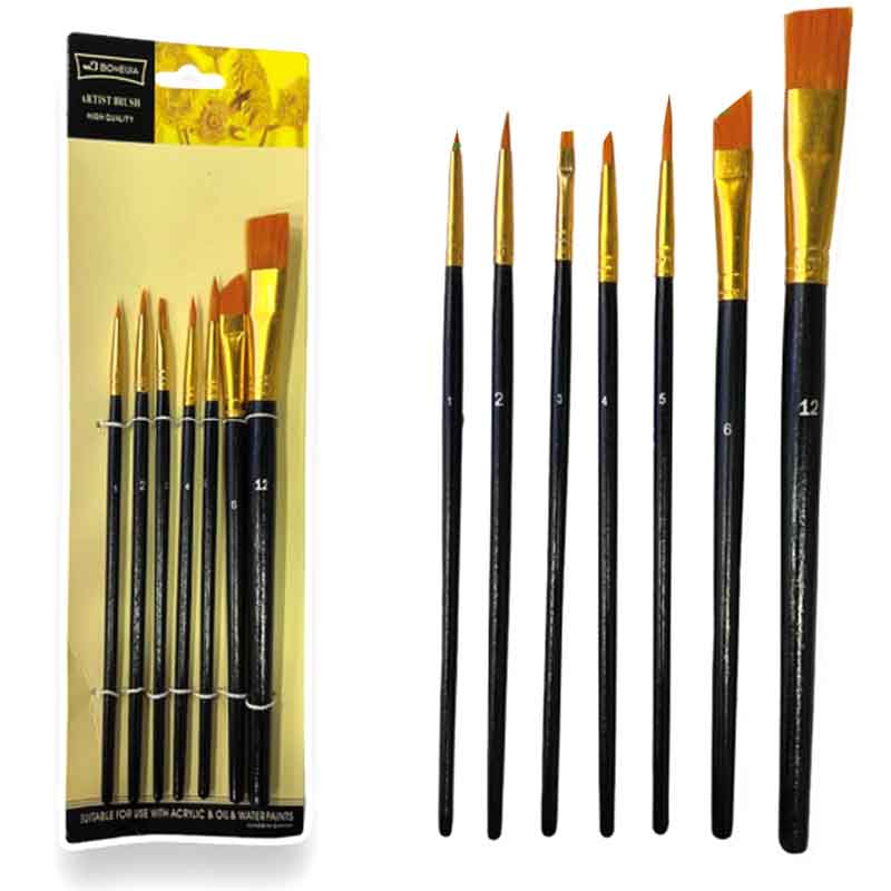 Set pincel Bomejia 911 x7