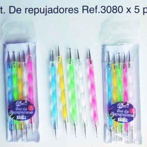 Set Pincel Repujador x 5 Ref 3080